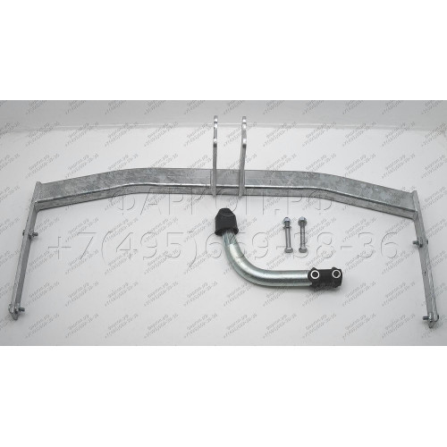 S074A GALIA Полностью оцинкованный фаркоп на SEAT Altea 2004-2015, SEAT Leon 2005-2013. Тип шара: A. Подрезка бампера. Нагрузки: 1600/75 кг, масса фаркопа 17,01 кг