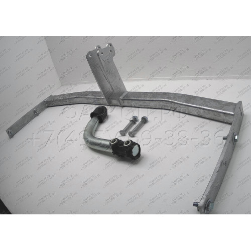 S074A GALIA Полностью оцинкованный фаркоп на SEAT Altea 2004-2015, SEAT Leon 2005-2013. Тип шара: A. Подрезка бампера. Нагрузки: 1600/75 кг, масса фаркопа 17,01 кг