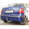 S084C GALIA Полностью оцинкованный фаркоп на Skoda Felicia хетчбек 1996-2002. Тип шара: C (горизонтальный съемный). Установка без снятия и выреза бампера. Нагрузки: 1000/50 кг, масса фаркопа 12,57 кг