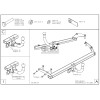 S084C GALIA Полностью оцинкованный фаркоп на Skoda Felicia хетчбек 1996-2002. Тип шара: C (горизонтальный съемный). Установка без снятия и выреза бампера. Нагрузки: 1000/50 кг, масса фаркопа 12,57 кг