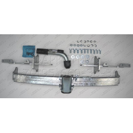 S102C GALIA Полностью оцинкованный фаркоп на Subaru Outback 2009-2015. Подрозетник убирается за бампер. Тип шара: C (горизонтальный съемный). Невидимый выре