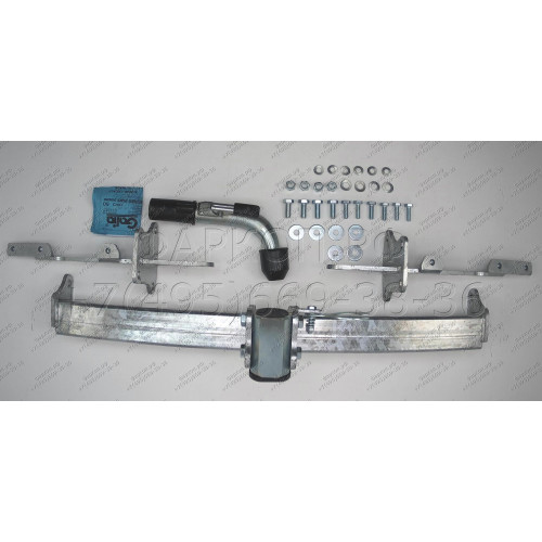 S102C GALIA Полностью оцинкованный фаркоп на Subaru Outback 2009-2015. Подрозетник убирается за бампер. Тип шара: C (горизонтальный съемный). Невидимый вырез бампера. Нагрузки: 2100/85 кг, масса фаркопа 17,57 кг