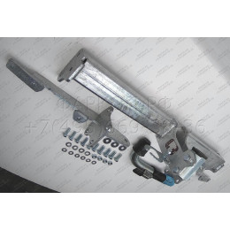 S102C GALIA Полностью оцинкованный фаркоп на Subaru Outback 2009-2015. Подрозетник убирается за бампер. Тип шара: C (горизонтальный съемный). Невидимый выре