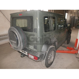 S137C GALIA Полностью оцинкованный фаркоп на Suzuki Jimny 2018-. Тип шара: C (горизонтальный съемный). Установка без выреза бампера. Нагрузки: 1400/75 кг, масс