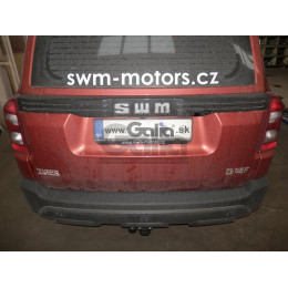 S148C GALIA Полностью оцинкованный фаркоп на SWM G03F Tiger 2022-. Тип шара: C (горизонтальный съемный). Установка без снятия и выреза бампера. Нагрузки: 1500