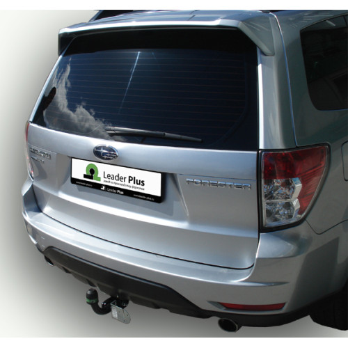 S306-A Лидер-плюс ТСУ для Subaru Forester SH 2008-2013. Требуется подрезка бампера. Нагрузки: 1500/75 кг, масса фаркопа 17,26 кг (без электрики в комплекте)