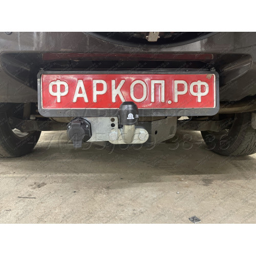 S406-F Лидер-плюс ТСУ для Suzuki Grand Vitara 2005-2015 (только JB420, JB424W). Требуется подрезка бампера. Нагрузки: 2000/100 кг, масса фаркопа 14,84 кг (без электрики в комплекте)