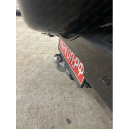 S406-F Лидер-плюс ТСУ для Suzuki Grand Vitara 2005-2015 (только JB420, JB424W). Требуется подрезка бампера. Нагрузки: 2000/100 кг, масса фаркопа 14,84 кг (без электрики в к