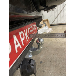 S406-F Лидер-плюс ТСУ для Suzuki Grand Vitara 2005-2015 (только JB420, JB424W). Требуется подрезка бампера. Нагрузки: 2000/100 кг, масса фаркопа 14,84 кг (без электрики в к