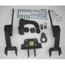 T-169 STEINHOF Фаркоп на Toyota Land Cruiser Prado 150 2009-2023, Lexus GX460 2009-2023. Требуется подрезка бампера. Тип шара: AV (вертикальное быстросъемное крепление шара на 