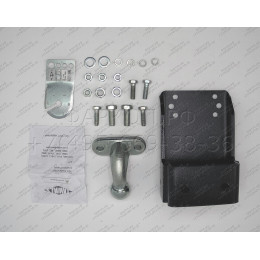 T-UAZ-01F TAVIALS ТСУ со съемным шаром для УАЗ Hunter, 469, 3151, 31512, 31519, 2206, 3741, 37411, 3962, 3909, 39621, 452 без снятия и выреза бампера. Нагрузки: 2000/100 кг, масса фаркопа