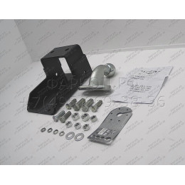 T-UAZ-01F TAVIALS ТСУ со съемным шаром для УАЗ Hunter, 469, 3151, 31512, 31519, 2206, 3741, 37411, 3962, 3909, 39621, 452 без снятия и выреза бампера. Нагрузки: 2000/100 кг, масса фаркопа