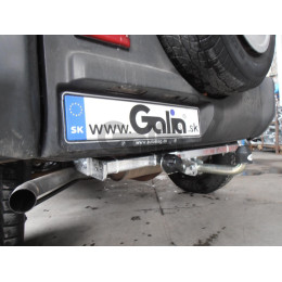 T030A GALIA Полностью оцинкованный фаркоп на Toyota RAV4 1995-2000. Тип шара: A. Установка без снятия и выреза бампера. Нагрузки: 1750/75 кг, масса фаркопа 13,25 к