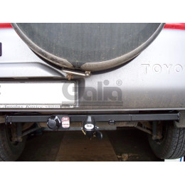 T030A GALIA Полностью оцинкованный фаркоп на Toyota RAV4 1995-2000. Тип шара: A. Установка без снятия и выреза бампера. Нагрузки: 1750/75 кг, масса фаркопа 13,25 к