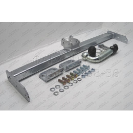 T030A GALIA Полностью оцинкованный фаркоп на Toyota RAV4 1995-2000. Тип шара: A. Установка без снятия и выреза бампера. Нагрузки: 1750/75 кг, масса фаркопа 13,25 к