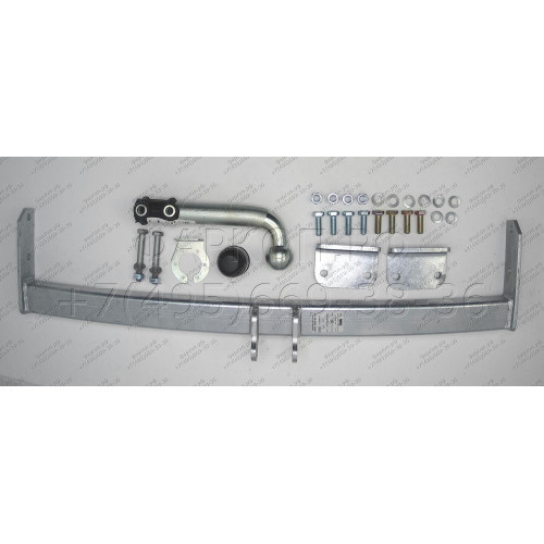 T030A GALIA Полностью оцинкованный фаркоп на Toyota RAV4 1995-2000. Тип шара: A. Установка без снятия и выреза бампера. Нагрузки: 1750/75 кг, масса фаркопа 13,25 кг