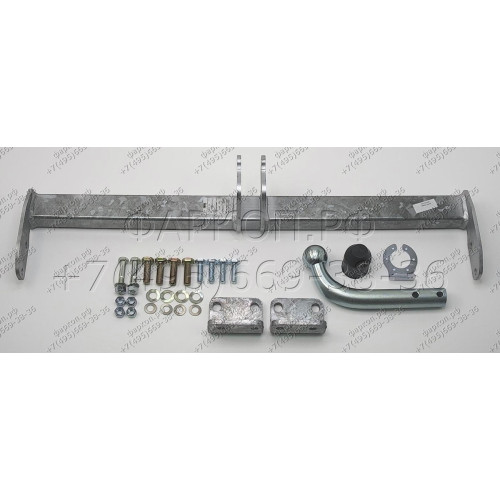 T052A GALIA Полностью оцинкованный фаркоп на Toyota Avensis универсал 1997-2003. Тип шара: A. Невидимый вырез бампера. Нагрузки: 1400/75 кг, масса фаркопа 18,01 кг