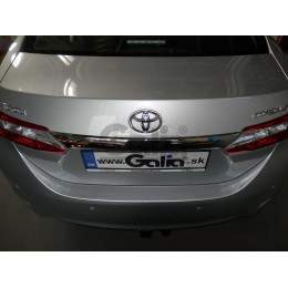 T064A GALIA Полностью оцинкованный фаркоп на Toyota Corolla седан E170 2013-2019. Тип шара: A. Невидимый вырез бампера. Нагрузки: 1600/75 кг, масса фаркопа 15,22 кг
