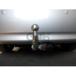 T064A GALIA Полностью оцинкованный фаркоп на Toyota Corolla седан E170 2013-2019. Тип шара: A. Невидимый вырез бампера. Нагрузки: 1600/75 кг, масса фаркопа 15,22 кг