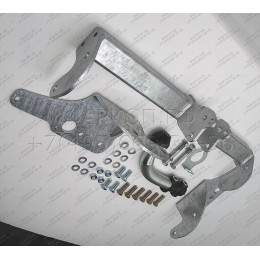 T064A GALIA Полностью оцинкованный фаркоп на Toyota Corolla седан E170 2013-2019. Тип шара: A. Невидимый вырез бампера. Нагрузки: 1600/75 кг, масса фаркопа 15,22 кг
