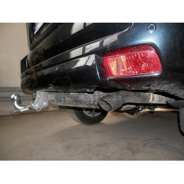 T065A GALIA Полностью оцинкованный фаркоп на Toyota Land Cruiser Prado J120 2003-2009, J150 2009-2023, Lexus GX 470 2003-2009, GX 460 2009-2023. Тип шара: A. Невидимый вырез бампера. Нагрузк
