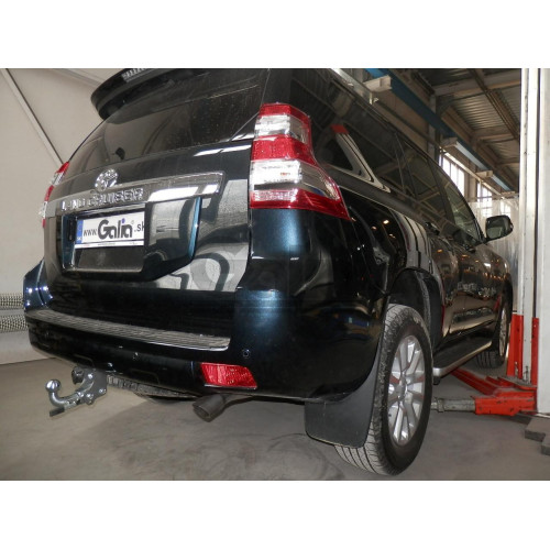 T065A GALIA Полностью оцинкованный фаркоп на Toyota Land Cruiser Prado J120 2003-2009, J150 2009-2023, Lexus GX 470 2003-2009, GX 460 2009-2023. Тип шара: A. Невидимый вырез бампера. Нагрузки: 3000/120 кг, масса фаркопа 5,62 кг