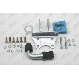 T065A GALIA Полностью оцинкованный фаркоп на Toyota Land Cruiser Prado J120 2003-2009, J150 2009-2023, Lexus GX 470 2003-2009, GX 460 2009-2023. Тип шара: A. Невидимый вырез бампера. Нагрузк