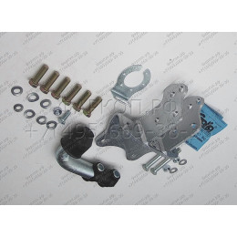 T065A GALIA Полностью оцинкованный фаркоп на Toyota Land Cruiser Prado J120 2003-2009, J150 2009-2023, Lexus GX 470 2003-2009, GX 460 2009-2023. Тип шара: A. Невидимый вырез бампера. Нагрузк