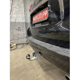 T065A GALIA Полностью оцинкованный фаркоп на Toyota Land Cruiser Prado J120 2003-2009, J150 2009-2023, Lexus GX 470 2003-2009, GX 460 2009-2023. Тип шара: A. Невидимый вырез бампера. Нагрузк