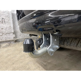 T065A GALIA Полностью оцинкованный фаркоп на Toyota Land Cruiser Prado J120 2003-2009, J150 2009-2023, Lexus GX 470 2003-2009, GX 460 2009-2023. Тип шара: A. Невидимый вырез бампера. Нагрузк