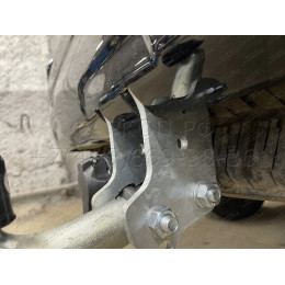 T065A GALIA Полностью оцинкованный фаркоп на Toyota Land Cruiser Prado J120 2003-2009, J150 2009-2023, Lexus GX 470 2003-2009, GX 460 2009-2023. Тип шара: A. Невидимый вырез бампера. Нагрузк