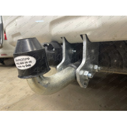 T065A GALIA Полностью оцинкованный фаркоп на Toyota Land Cruiser Prado J120 2003-2009, J150 2009-2023, Lexus GX 470 2003-2009, GX 460 2009-2023. Тип шара: A. Невидимый вырез бампера. Нагрузк