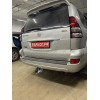 T065A GALIA Полностью оцинкованный фаркоп на Toyota Land Cruiser Prado J120 2003-2009, J150 2009-2023, Lexus GX 470 2003-2009, GX 460 2009-2023. Тип шара: A. Невидимый вырез бампера. Нагрузки: 3000/120 кг, масса фаркопа 5,62 кг