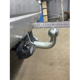 T065A GALIA Полностью оцинкованный фаркоп на Toyota Land Cruiser Prado J120 2003-2009, J150 2009-2023, Lexus GX 470 2003-2009, GX 460 2009-2023. Тип шара: A. Невидимый вырез бампера. Нагрузк