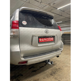 T065A GALIA Полностью оцинкованный фаркоп на Toyota Land Cruiser Prado J120 2003-2009, J150 2009-2023, Lexus GX 470 2003-2009, GX 460 2009-2023. Тип шара: A. Невидимый вырез бампера. Нагрузк