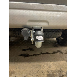 T065A GALIA Полностью оцинкованный фаркоп на Toyota Land Cruiser Prado J120 2003-2009, J150 2009-2023, Lexus GX 470 2003-2009, GX 460 2009-2023. Тип шара: A. Невидимый вырез бампера. Нагрузк