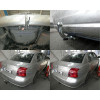 T066A GALIA Полностью оцинкованный фаркоп на Toyota Avensis седан/лифтбек 2003-2009. Тип шара: A. Невидимый вырез бампера. Нагрузки: 1600/75 кг, масса фаркопа 13,62 кг