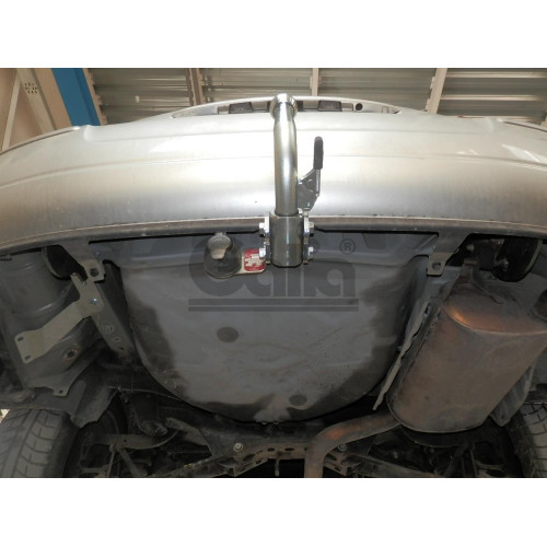 T066A GALIA Полностью оцинкованный фаркоп на Toyota Avensis седан/лифтбек 2003-2009. Тип шара: A. Невидимый вырез бампера. Нагрузки: 1600/75 кг, масса фаркопа 13,62 кг
