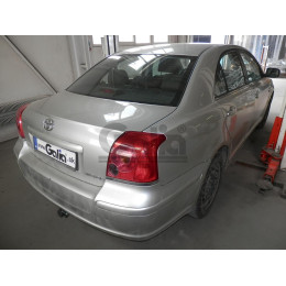 T066A GALIA Полностью оцинкованный фаркоп на Toyota Avensis седан/лифтбек 2003-2009. Тип шара: A. Невидимый вырез бампера. Нагрузки: 1600/75 кг, масса фаркопа 13,62