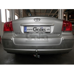 T066A GALIA Полностью оцинкованный фаркоп на Toyota Avensis седан/лифтбек 2003-2009. Тип шара: A. Невидимый вырез бампера. Нагрузки: 1600/75 кг, масса фаркопа 13,62