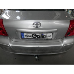 T066A GALIA Полностью оцинкованный фаркоп на Toyota Avensis седан/лифтбек 2003-2009. Тип шара: A. Невидимый вырез бампера. Нагрузки: 1600/75 кг, масса фаркопа 13,62