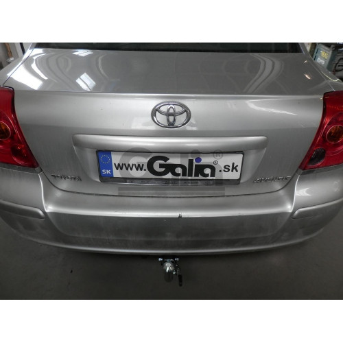 T066A GALIA Полностью оцинкованный фаркоп на Toyota Avensis седан/лифтбек 2003-2009. Тип шара: A. Невидимый вырез бампера. Нагрузки: 1600/75 кг, масса фаркопа 13,62 кг