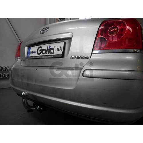 T066A GALIA Полностью оцинкованный фаркоп на Toyota Avensis седан/лифтбек 2003-2009. Тип шара: A. Невидимый вырез бампера. Нагрузки: 1600/75 кг, масса фаркопа 13,62 кг