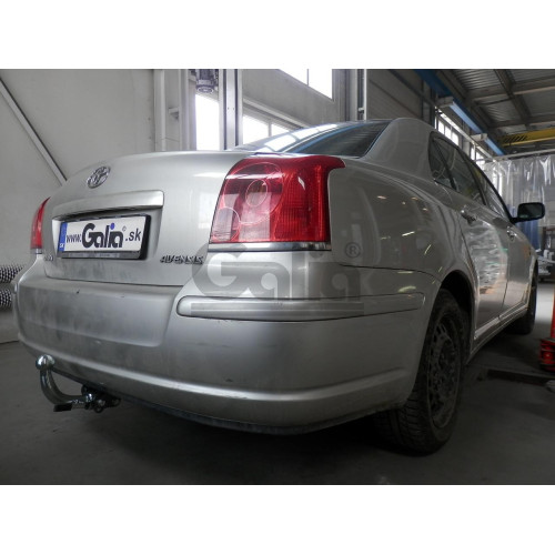 T066A GALIA Полностью оцинкованный фаркоп на Toyota Avensis седан/лифтбек 2003-2009. Тип шара: A. Невидимый вырез бампера. Нагрузки: 1600/75 кг, масса фаркопа 13,62 кг
