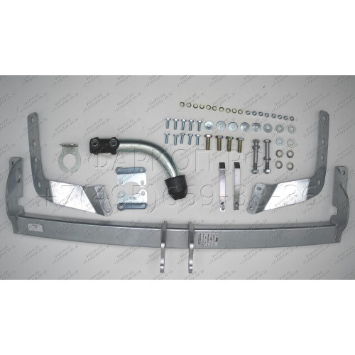 T066A GALIA Полностью оцинкованный фаркоп на Toyota Avensis седан/лифтбек 2003-2009. Тип шара: A. Невидимый вырез бампера. Нагрузки: 1600/75 кг, масса фаркопа 13,62 кг