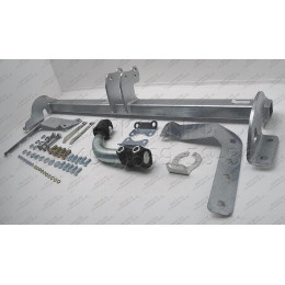 T066A GALIA Полностью оцинкованный фаркоп на Toyota Avensis седан/лифтбек 2003-2009. Тип шара: A. Невидимый вырез бампера. Нагрузки: 1600/75 кг, масса фаркопа 13,62