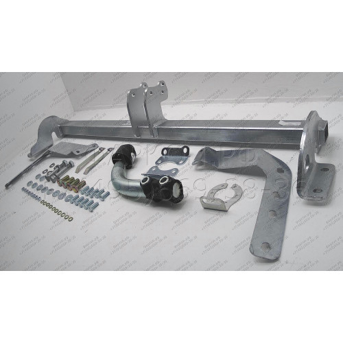 T066A GALIA Полностью оцинкованный фаркоп на Toyota Avensis седан/лифтбек 2003-2009. Тип шара: A. Невидимый вырез бампера. Нагрузки: 1600/75 кг, масса фаркопа 13,62 кг
