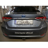 T074C GALIA Полностью оцинкованный фаркоп на Toyota Corolla седан 2019-. Тип шара: C (горизонтальный съемный). Невидимый вырез бампера. Нагрузки: 1600/80 кг, масса фаркопа 15,57 кг