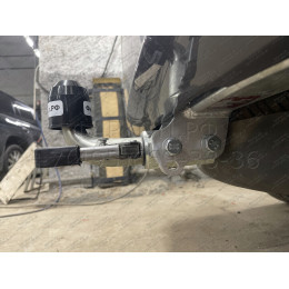T077C GALIA Полностью оцинкованный фаркоп на Toyota Highlander 2021-. Тип шара: C (горизонтальный съемный). Без подрезки бампера. Нагрузки: 2200/100 кг, масса фар