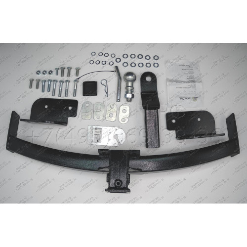 T113-E Лидер-плюс ТСУ для Toyota Land Cruiser Prado J120 2002-2009, Toyota Land Cruiser Prado J150 2009-2023, Lexus GX 470 2002-2009, Lexus GX 460 2009-2023 без снятия и выреза бампера. Тип шара: E. Нагрузки: 2000/100 кг, масса фаркопа 19,5 кг (без электр